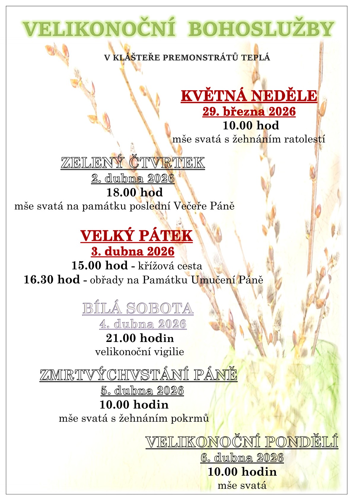 2026 Velikonon bohosluby pro web